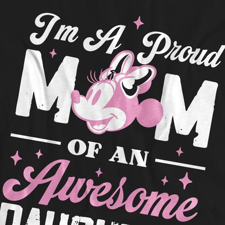 Produktbild Minnie Mouse Proud Mom Awesome Daughter TShirt (L)