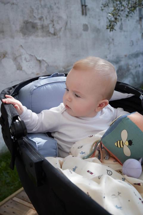Produktbild Filibabba Kinderwagenkissen Gry - Powder Blue