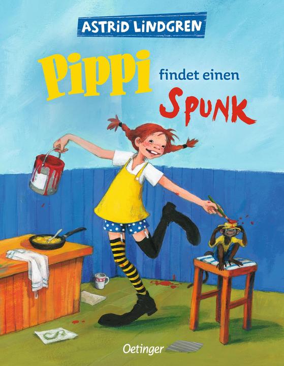 Actual product image Pippi findet einen Spunk (German, Astrid Lindgren, Katrin Angel King, 2009)