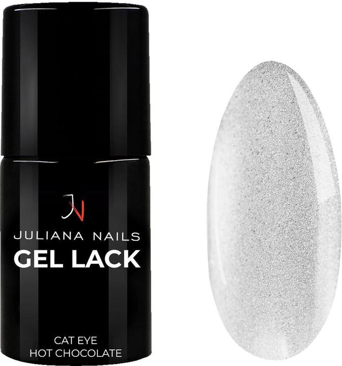 Juliana Nails Gel Lack Cat Eye Hot Chocolate (Cat Eye Hot Chocolate, UV-Gel Lack)