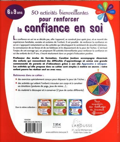 Image du produit 50 activités bienveillantes pour renforcer la confiance en soi (Français, Jambon Caroline, 2019)