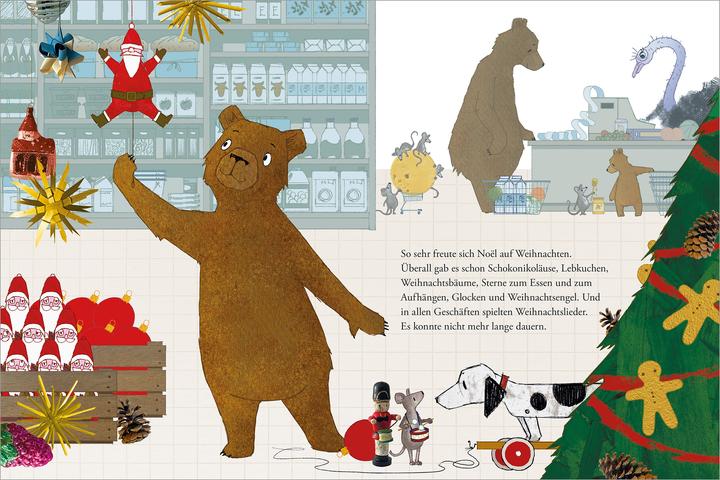 Produktbild Erlinger:Noël. Ein Bär sucht Weihnachte (Deutsch, Rainer Erlinger, 2024)