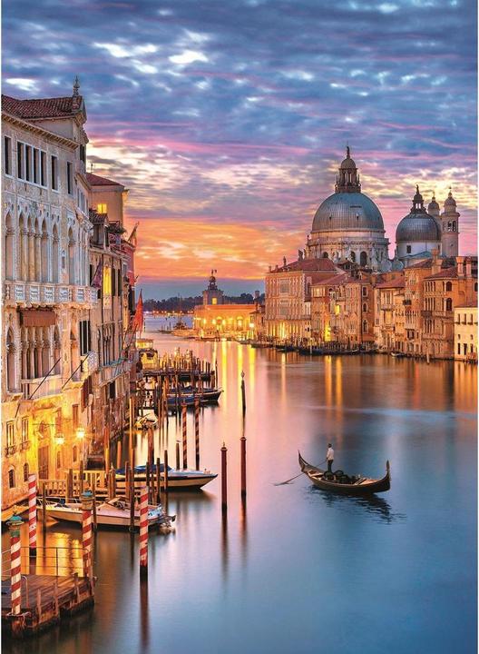 Actual product image Clementoni Lighting Venice (500 pieces)