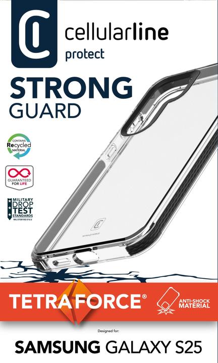 Immagine prodotto Cellularline Hard Case Tetra Force Strong Guard (Samsung Galaxy S25)