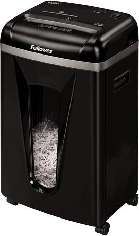 Actual product image Fellowes Powershred 450M - Cross shredder - 22 cm - 2 x 12 mm - 22 l - buttons - 4 wheel/chairs (Microcut)