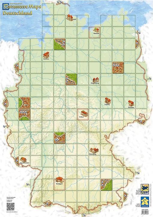 Produktbild Hans im Glück Carcassonne Maps Deutschland (Deutsch)