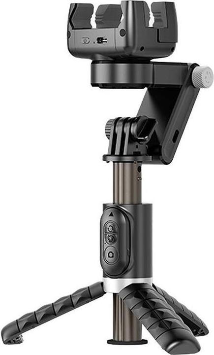 Actual product image Apexel Gimbal/tripod Q18 with light (black) (Smartphone, 0.25 kg)