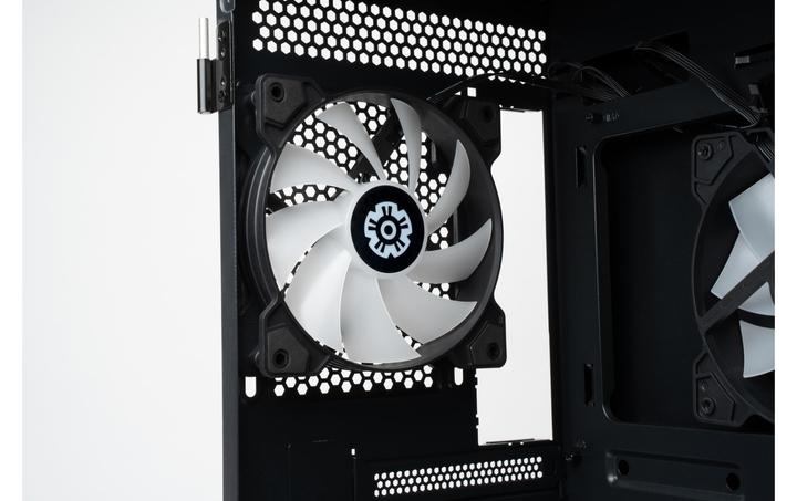 Actual product image Enermax MarbleShell MS31 ARGB (black, tempered glass) (Mini-ITX, mATX, ATX)