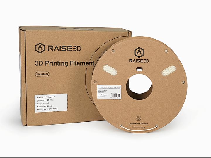 Immagine prodotto Raise3D Filamento industriale PET Supporto 1,0kg (PET, 1.75 mm, 1000 g, Trasparente)