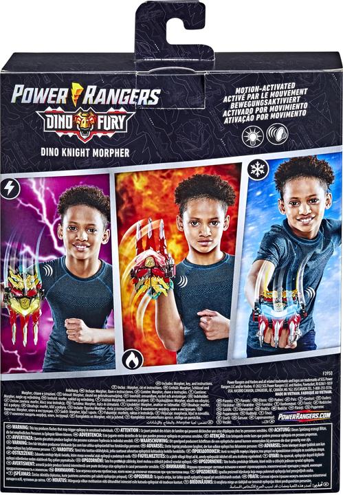 Actual product image Hasbro Power Rangers Dino Knight Morpher