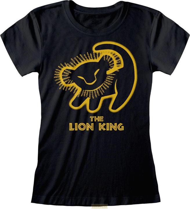 NoName LION KING - Fitted T-Shirt - Classic - Silhouette (XL) (XL)