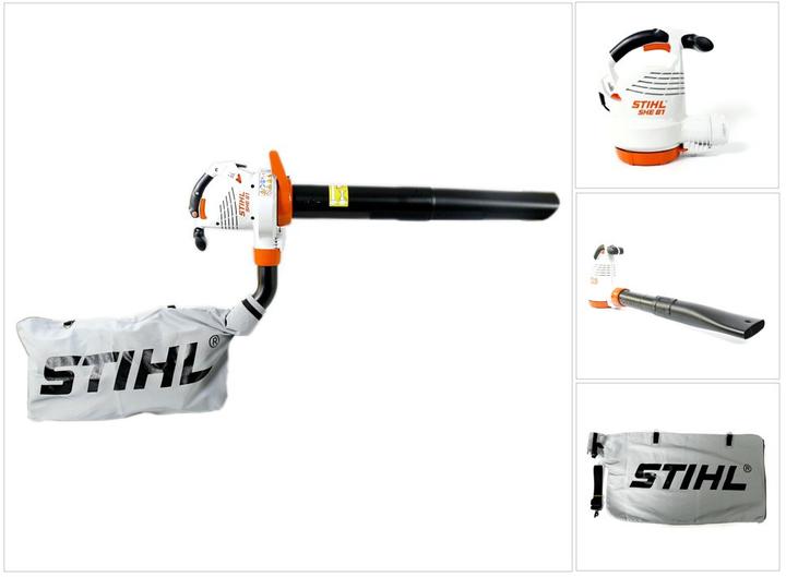Stihl SHE 81 Elektro Saughäcksler 1.400 W ( 4811 011 0835 )