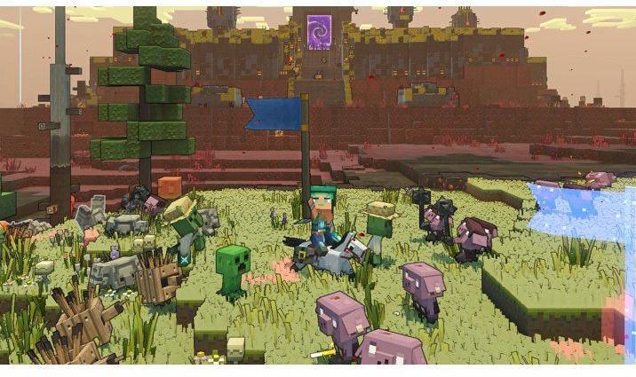 Actual product image Mojang Minecraft Legends (Deluxe Edition) - Nintendo Switch - Real Time Strategy - PEGI 7 (Switch, Switch Lite, Switch OLED, EN)