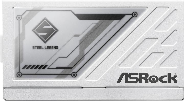 Actual product image AsRock Steel Legend power supply 1000W 80+ Gold White (1000 W)