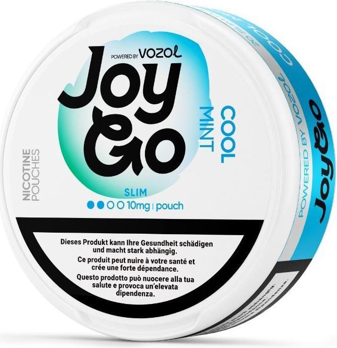 Vozol JoyGo Snus - Cool Mint, 10mg (Nicotine Pouches, 10 mg)
