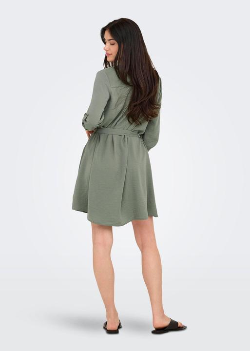 Produktbild JdY Normal geschnitten V-Ausschnitt Voluminöser Armschnitt Kurzes Kleid Kleid (XS)