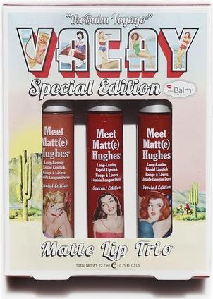 Immagine prodotto The Balm THE BALM Vacay Special Edition Matte Lip Trio matowa pomadka do ust 3szt.
