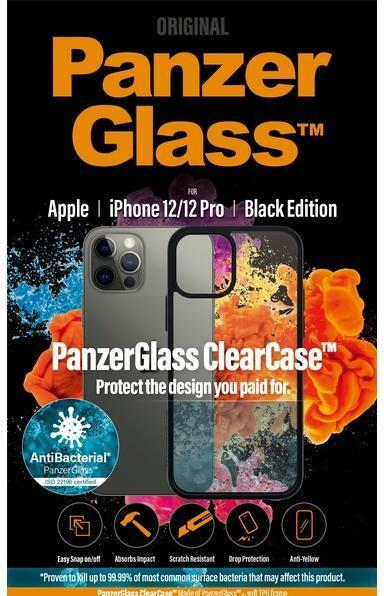 Produktbild PanzerGlass ClearCase Black Edition (Apple iPhone 12, Apple iPhone 12 Pro)