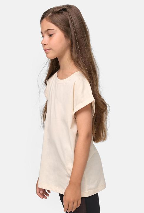 Actual product image Urban Classics Girls Organic Extended Shoulder Tee (134)