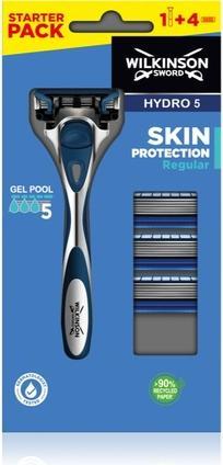 Wilkinson SET Sword Men Hydro5 Skin Protection Regular maszynka do golenia z wymiennymi ostrzami