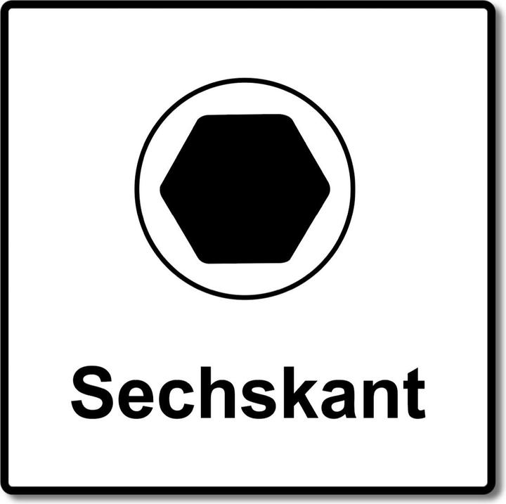 Produktbild Heco MULTI-MONTI-plus SS Betonschraube 12 x 90 mm 25 Stk. SW 15 Sechskantkopf verzinkt A2K ( 48409 ) (25 Schrauben pro Stück)