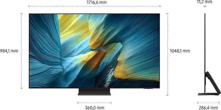 Produktbild Samsung TV GQ77S95FATXZG (77", S95F, OLED, 4K, 2025)