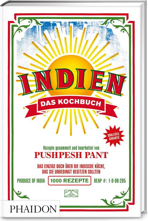 Produktbild Indien – Das Kochbuch (Deutsch, Pushpesh Pant, 2021)