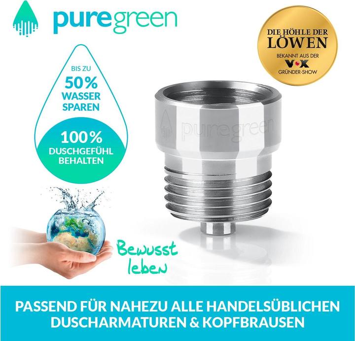 Produktbild Puregreen Dusch-Wassersparer