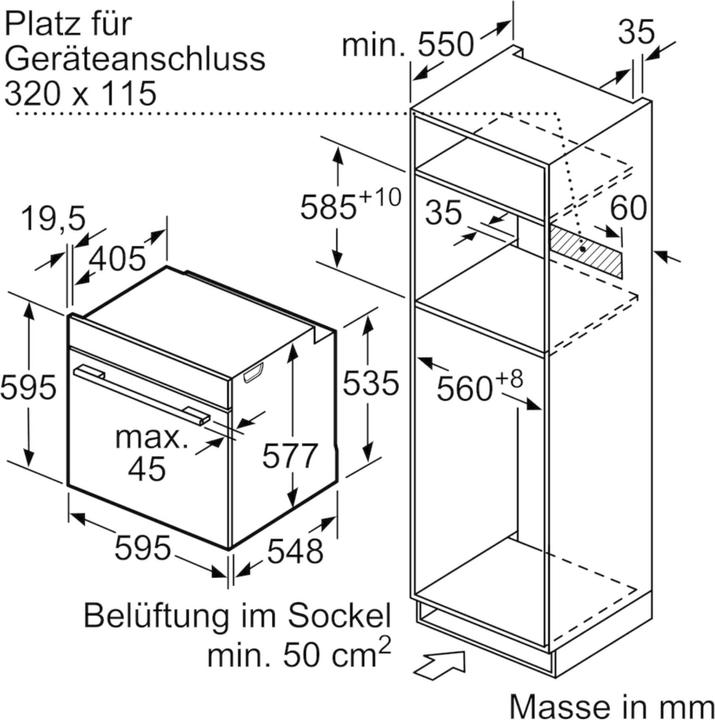 Actual product image Bosch Hausgeräte Hng6764b6