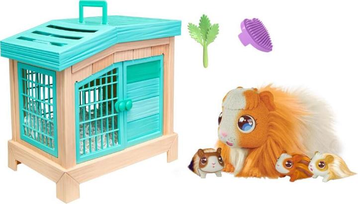 Produktbild Little Mama Surprise mit Stall und 3 Überraschungsbabys (22.30 cm)