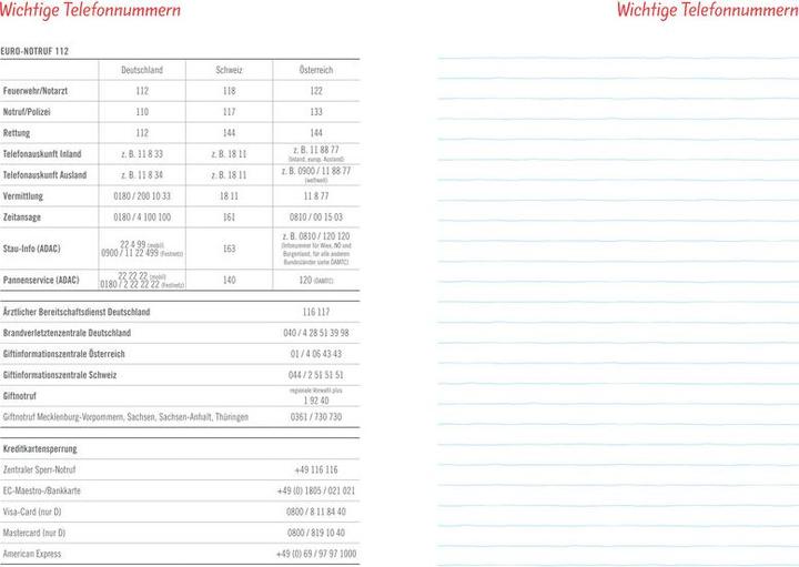 Nährwerte und Zutaten Heye Familienagenda Helme Heine (A5, Deutsch)