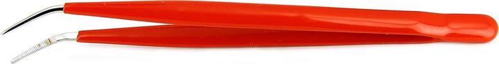 Rs Pro C-Stahl Pinzette,, Spitze Gebogen, Fein Abgerundet, 150 mm