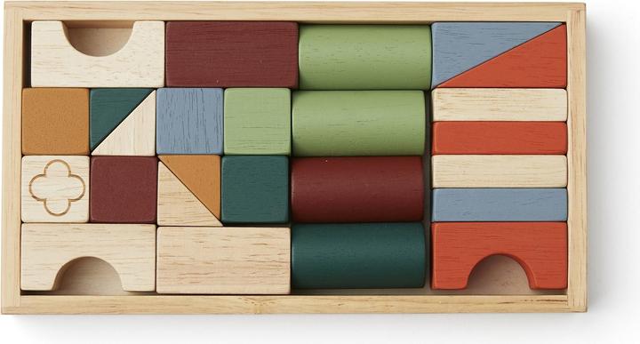 Image du produit Kids Concept Caisse de cubes en bois Carl Larsson