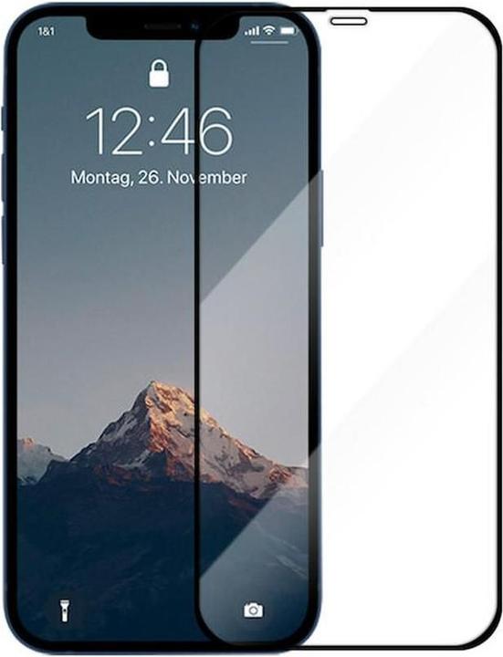 Woodcessories Premium Glass 3D (1 Stück, Realme 12 Pro+, Apple iPhone 12)