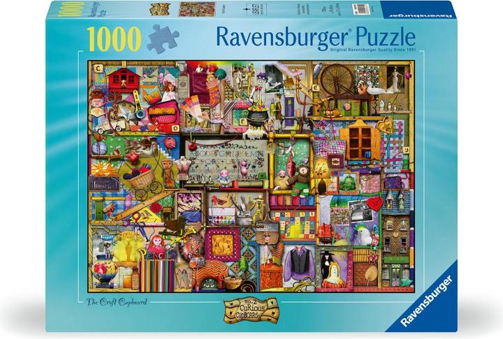 Produktbild Ravensburger The Craft cupboard (1000 Teile)