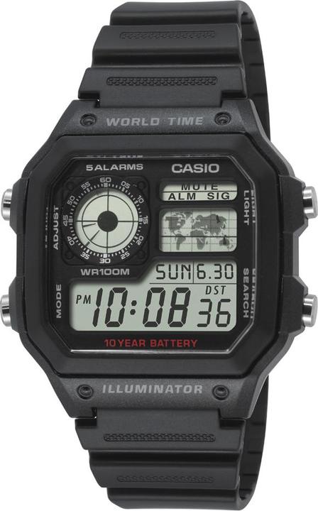 Casio Ae-1200wh-1avef (Orologio digitale, 45 mm)