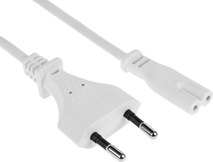 Produktbild Furber Netzkabel C7-T26 3.0 m Weiss (3 m)