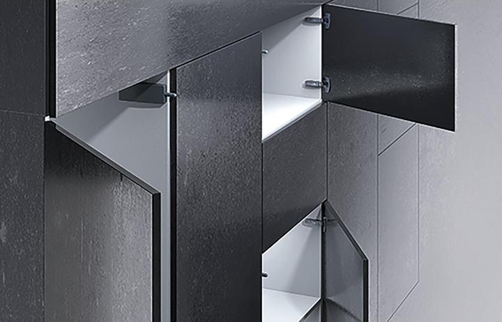 Actual product image Hettich Opening system Push to open Silent plastic