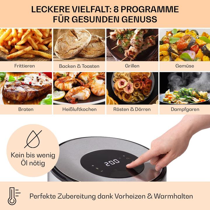Produktbild Klarstein Heissluftfriteuse