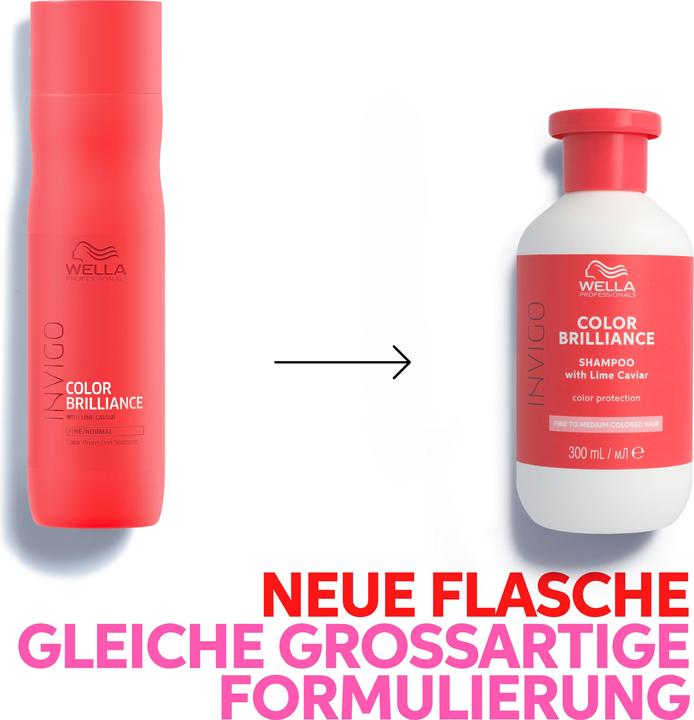 Actual product image Wella Invigo Colour Brilliance Shampoo fine (300 ml, Liquid shampoo)