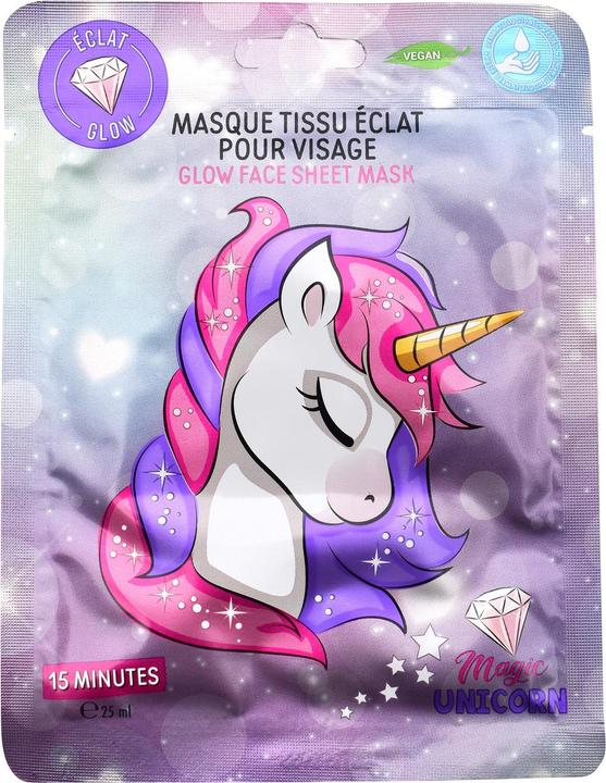 Actual product image Take Care Unicorn face mask