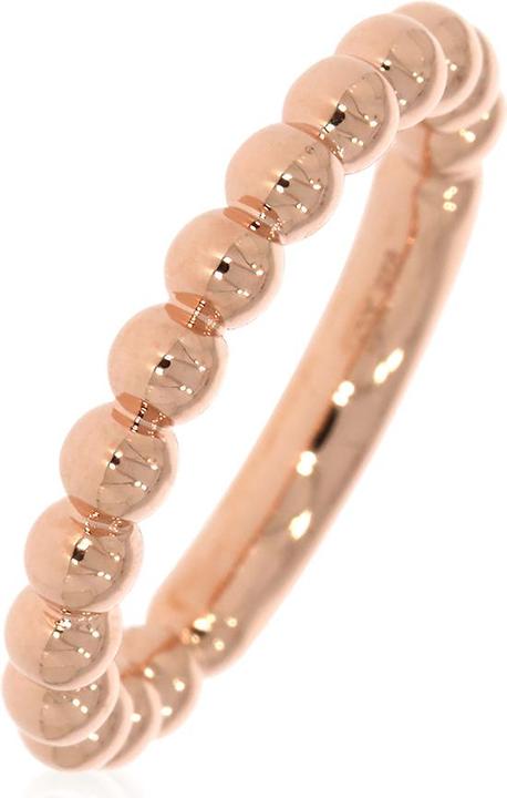 Xen Ring Kugeldesign rosèvergoldet