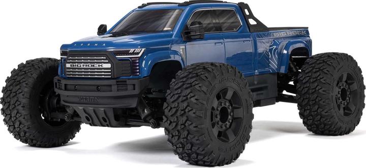 Image du produit Arrma Monster Truck Big Rock BLX 223S, Blau ARTR, 1:10 (Presque prêt à être conduite)