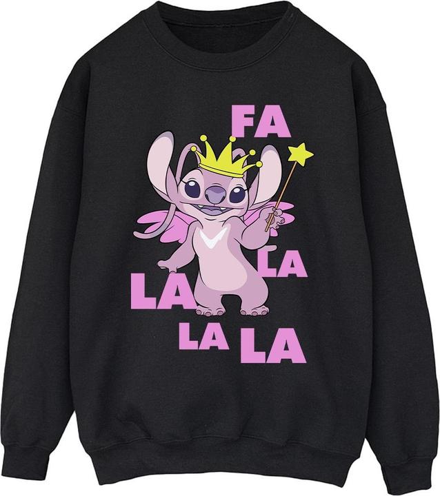 Disney Lilo & Stitch Angel Fa La La Sweatshirt (4XL)