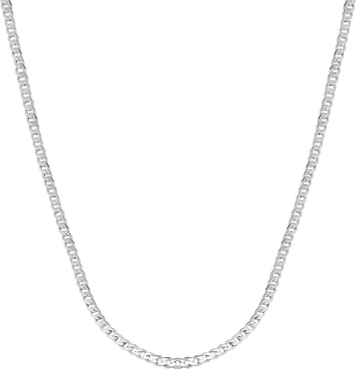 Candy Panzerkette 2.1 mm Kari, 925 Sterling Silber (925 Sterling Silber)