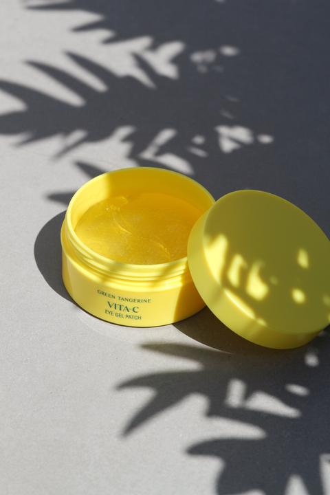 Actual product image Goodal Green Tangerine Vitamin C Moisturizing Eye Patch (Patches, Day)