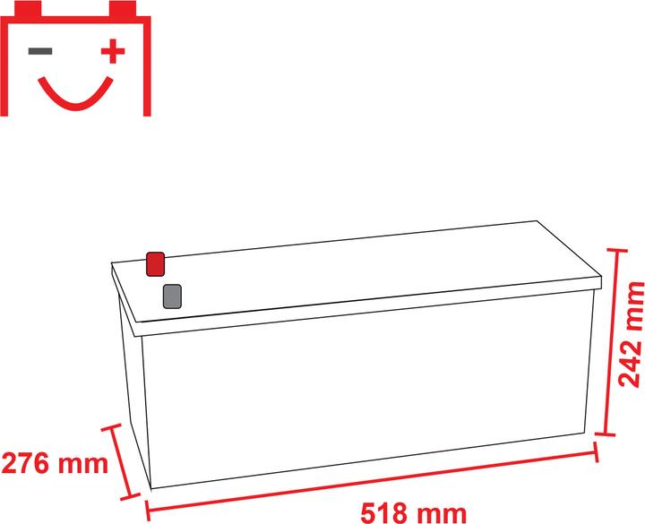 Produktbild Varta Pro Motive EFB C40 (12 V, 240 Ah, 1200 A)