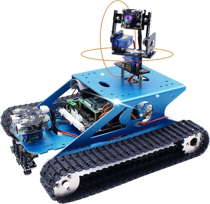 Actual product image micro:bit Raspberry Pi KI-Panzerroboter-Kit mit Kamera