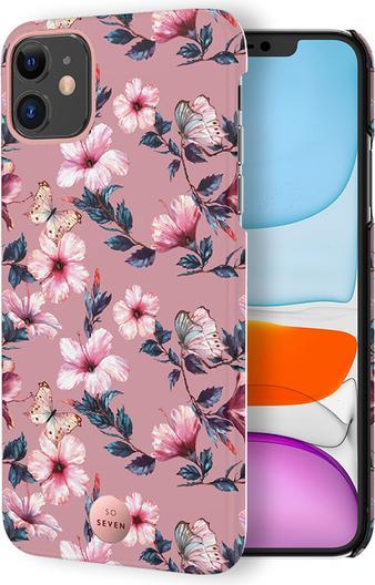 Image du produit So Seven Coque Premium Crystal Seoul Hibiscus Rose : Iphone 11 (Apple iPhone 11)