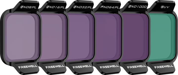 Freewell Flip Filters - Bright Day- 6Pack (Drone filters, DJI Flip)